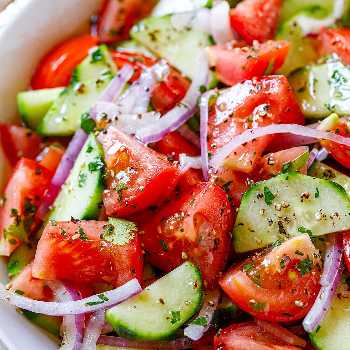 Tomato Cucumber Salad Recipe