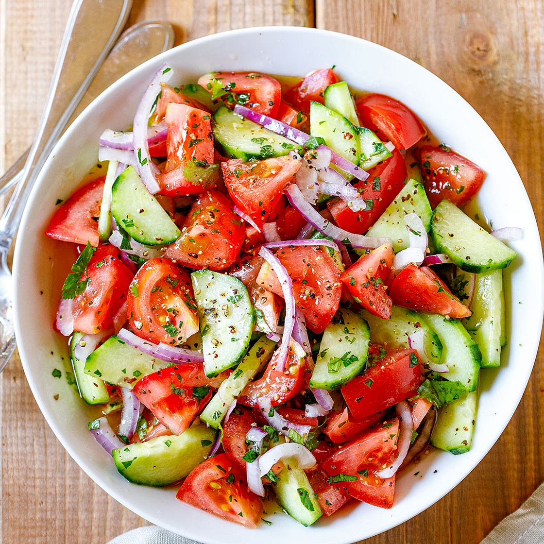 Tomato Cucumber Salad Recipe