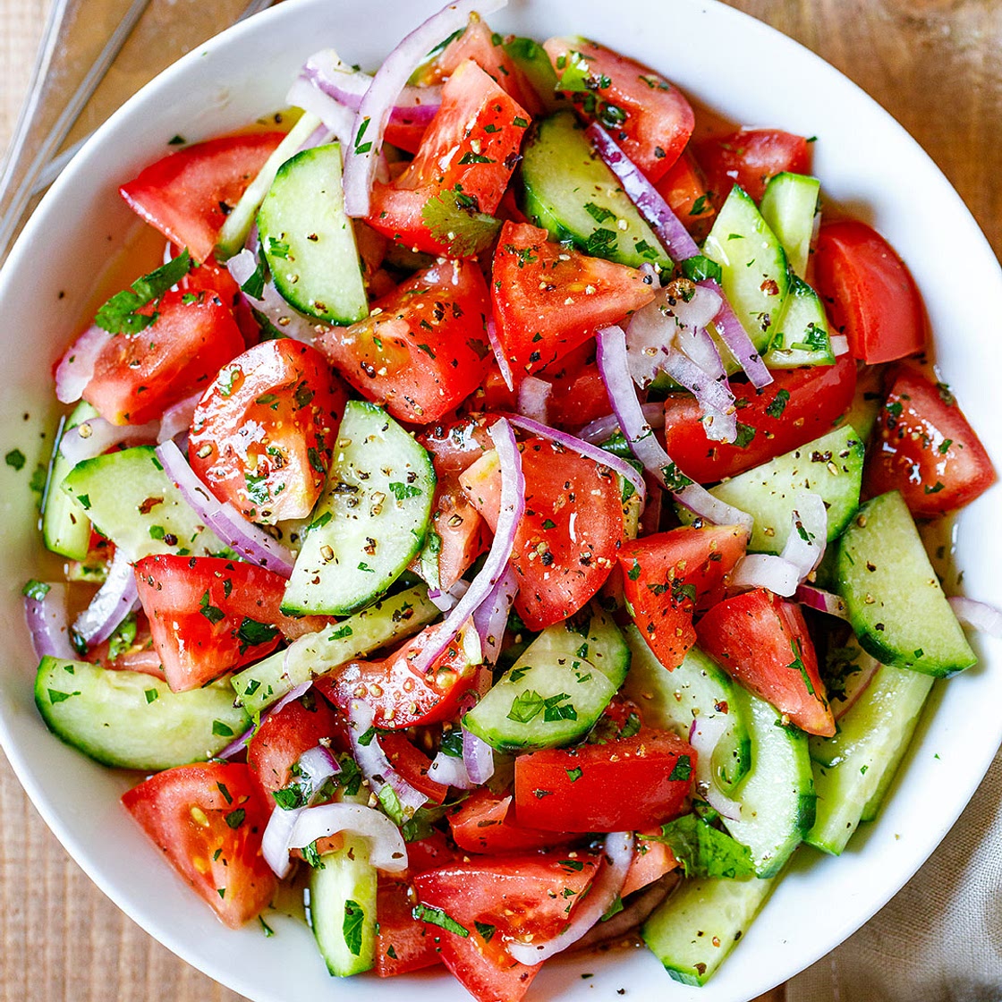Tomato Cucumber Salad Recipe
