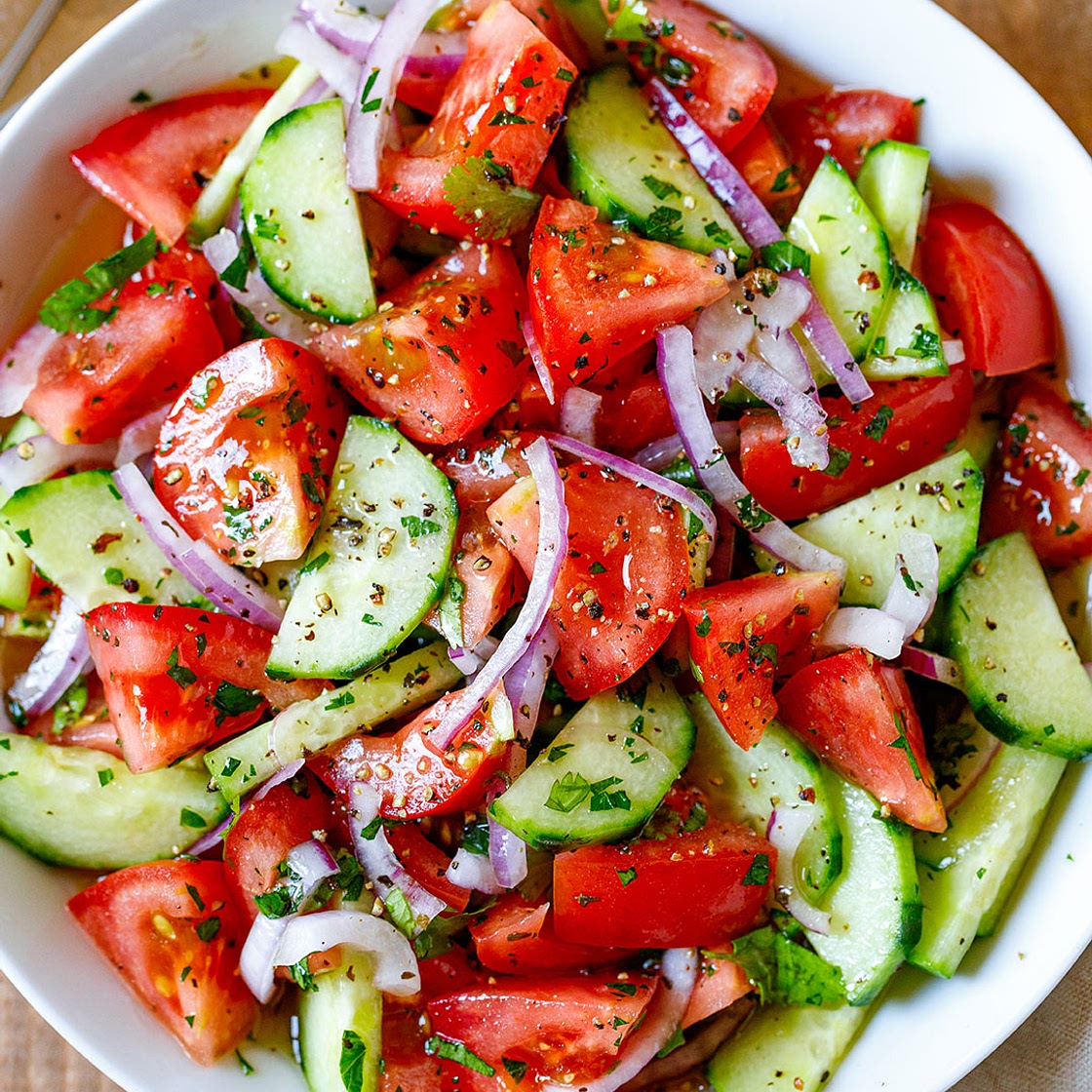 Tomato Cucumber Salad Recipe