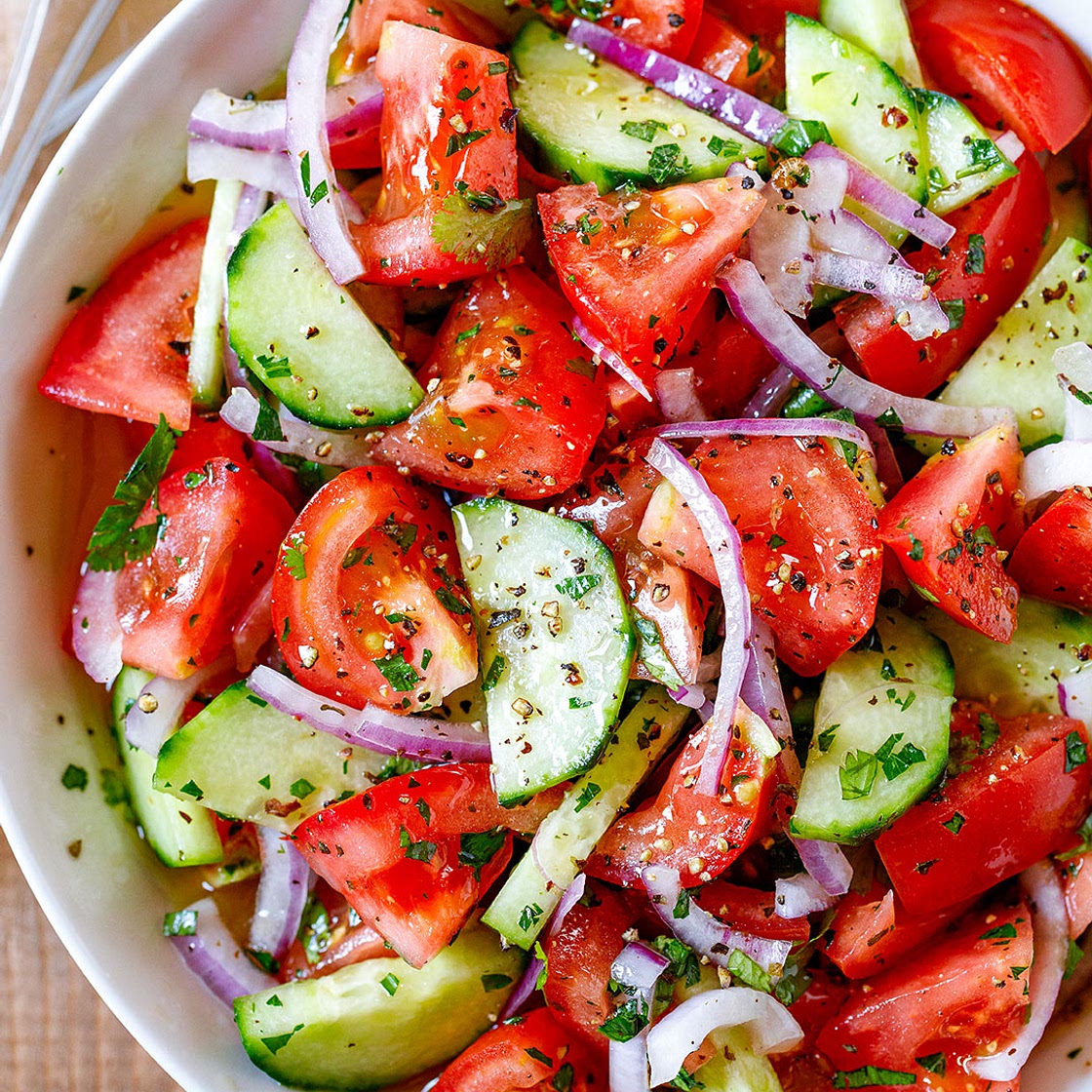 Tomato Cucumber Salad Recipe