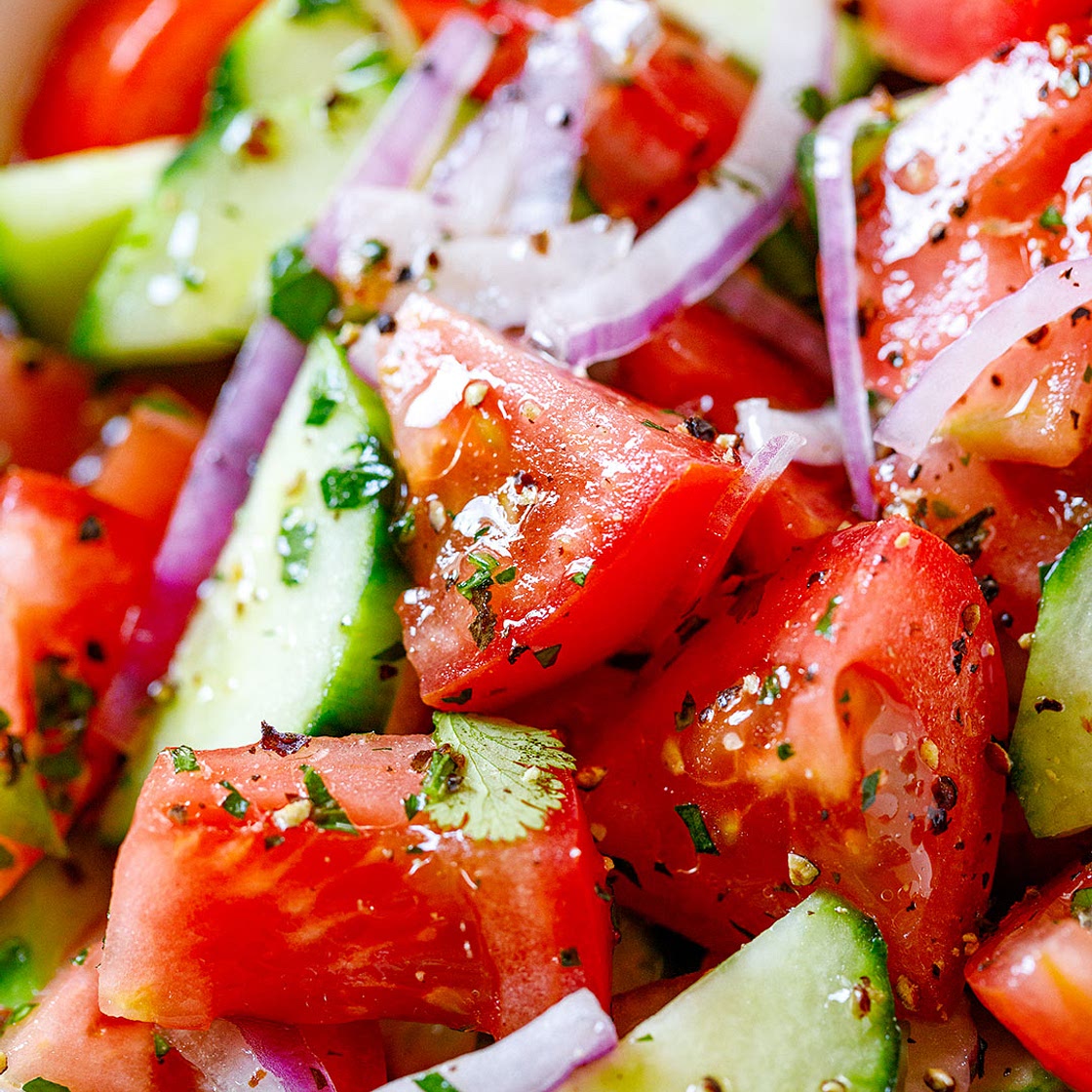 Tomato Cucumber Salad Recipe