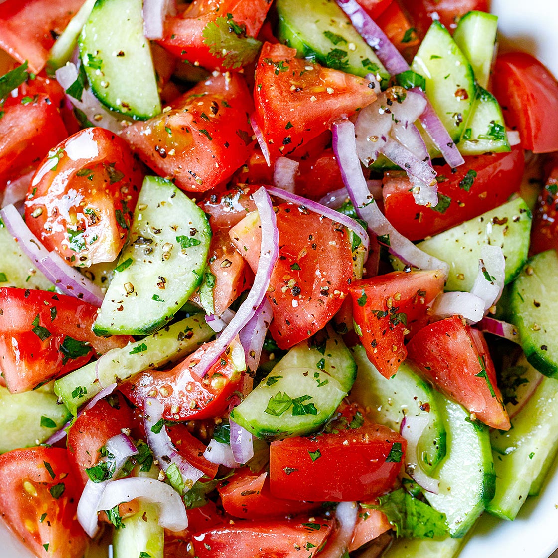Tomato Cucumber Salad Recipe
