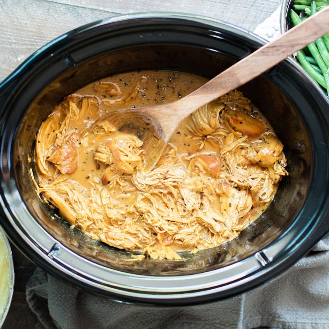 Slow Cooker Honey Mustard Chicken