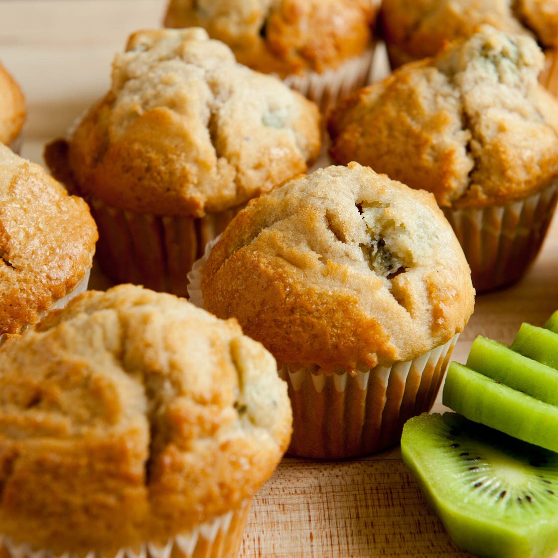 Kiwi Muffins