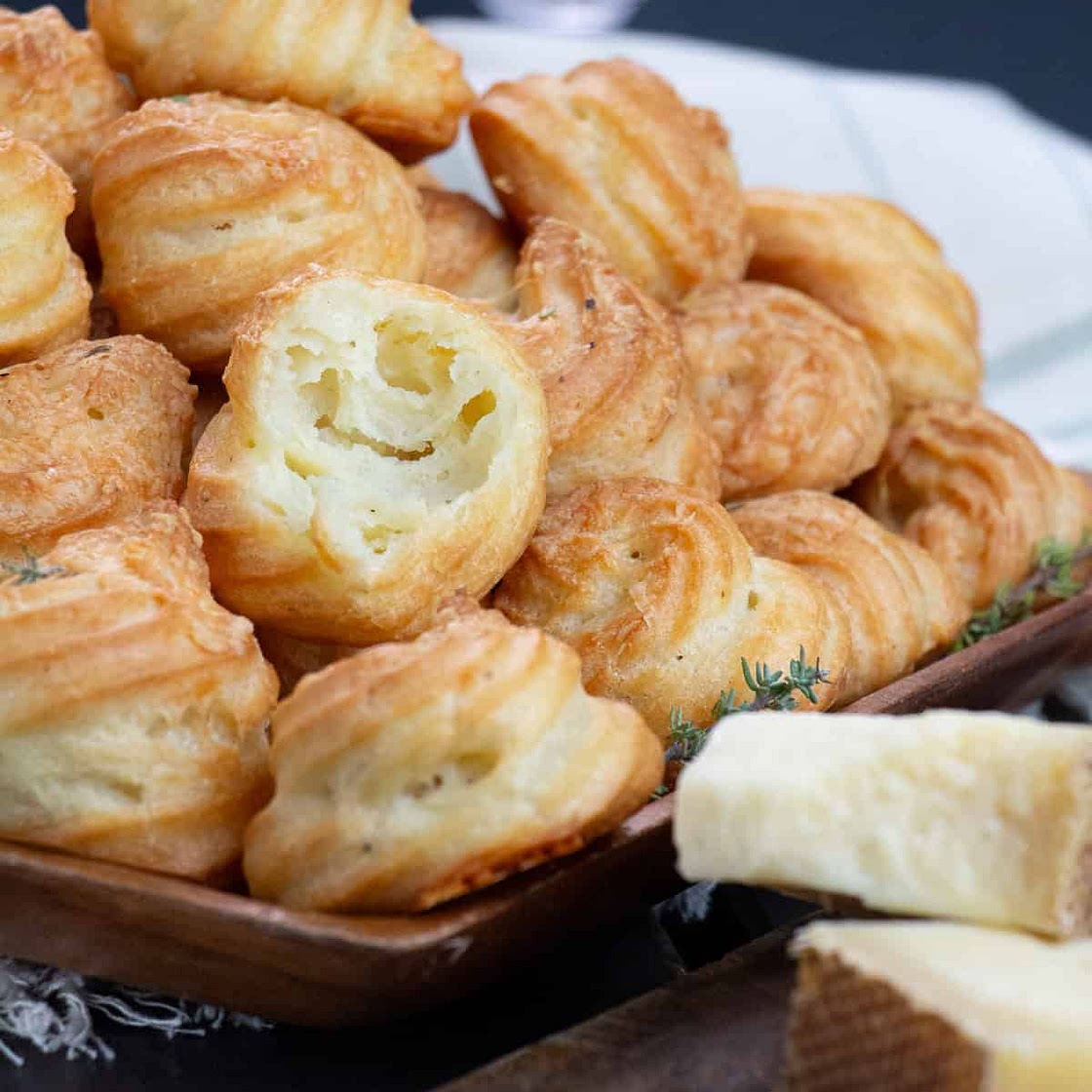 Gougères (French Cheese Puffs)