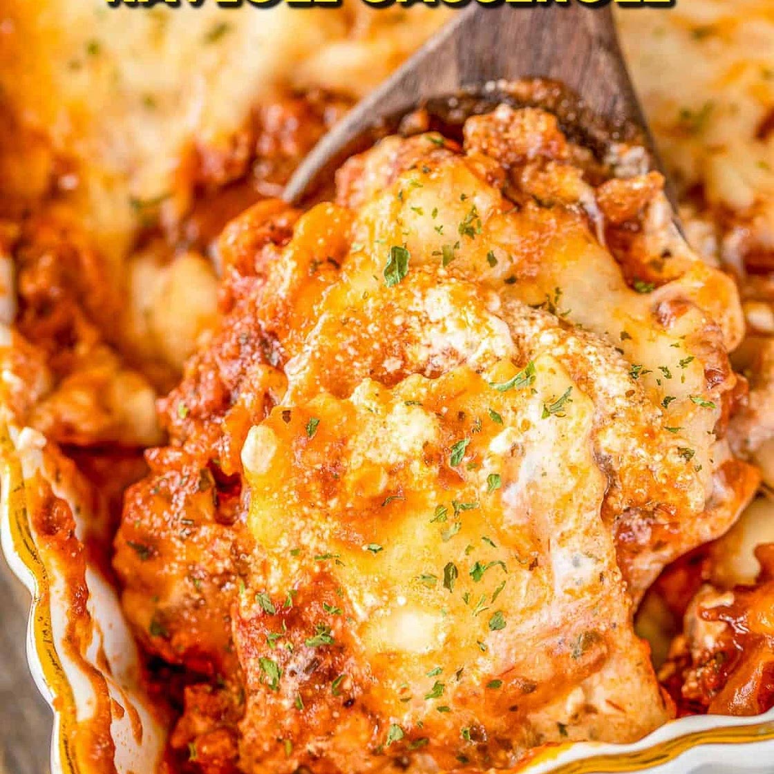 Million Dollar Ravioli Casserole