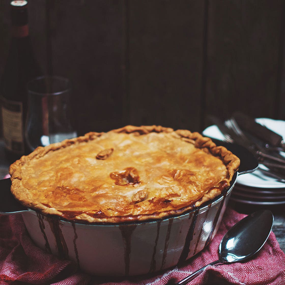 Lac-Saint-Jean meat pie (tourtière)