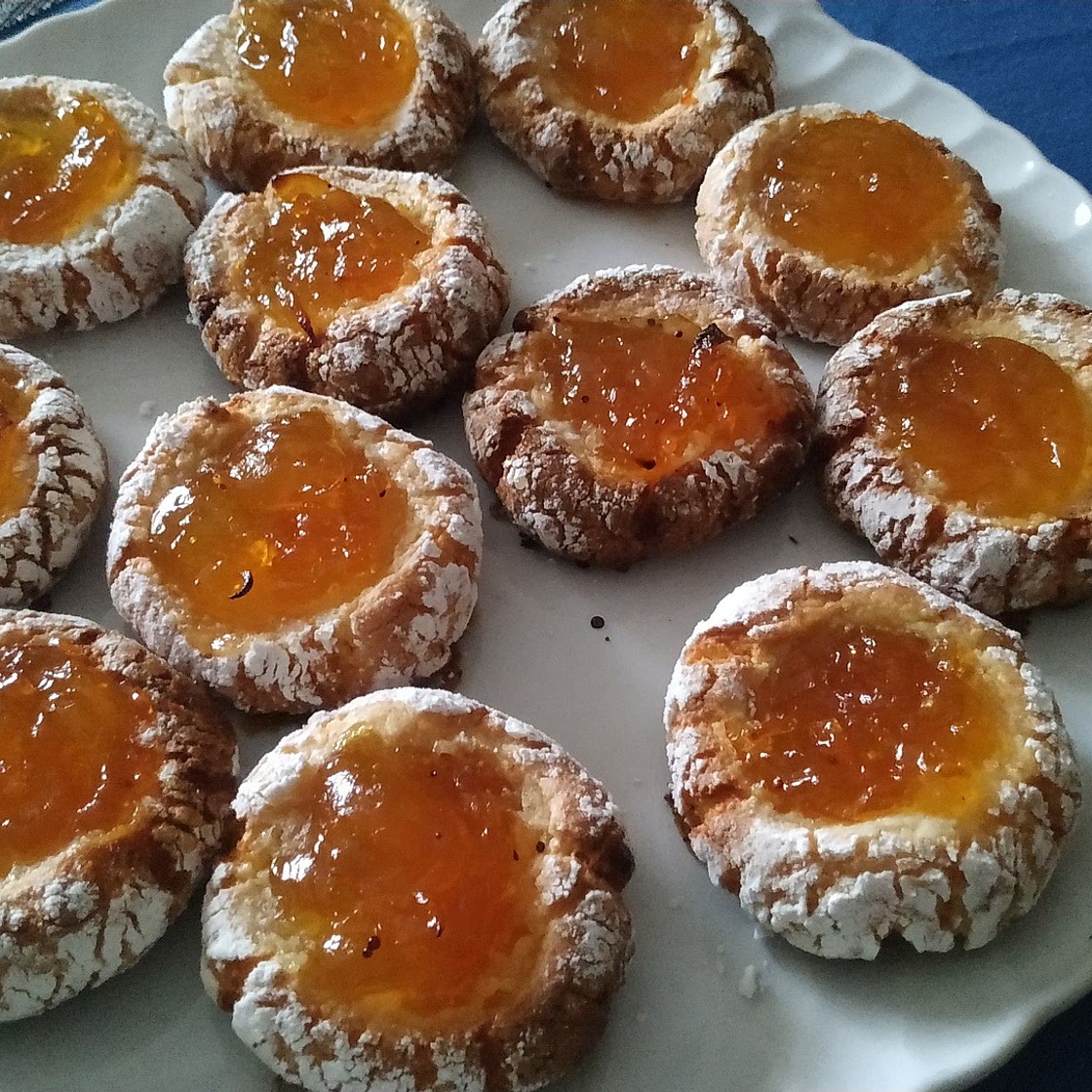 Galletas de almendra y naranja -biscotti mazapan