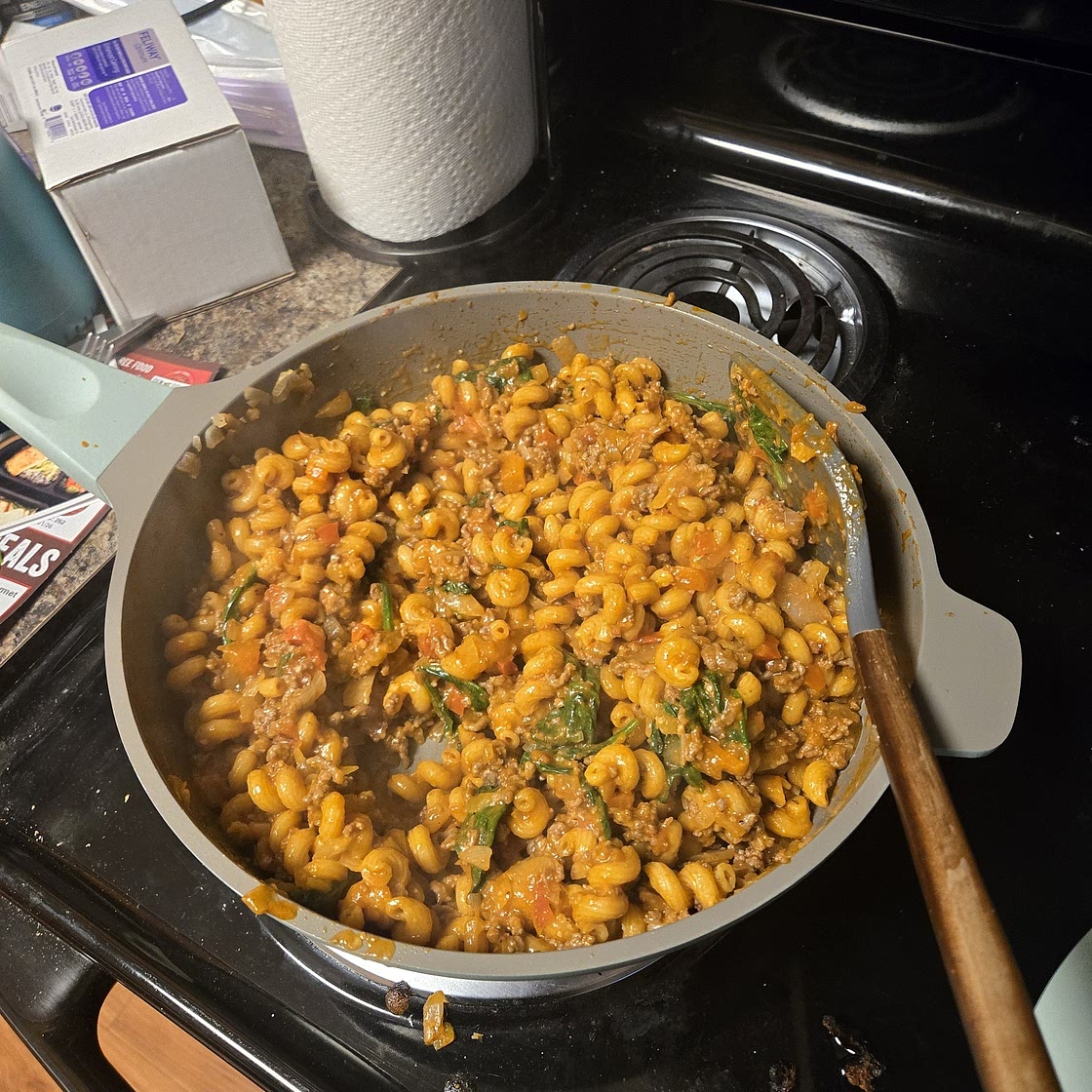 Healthy Macaroni and Beef