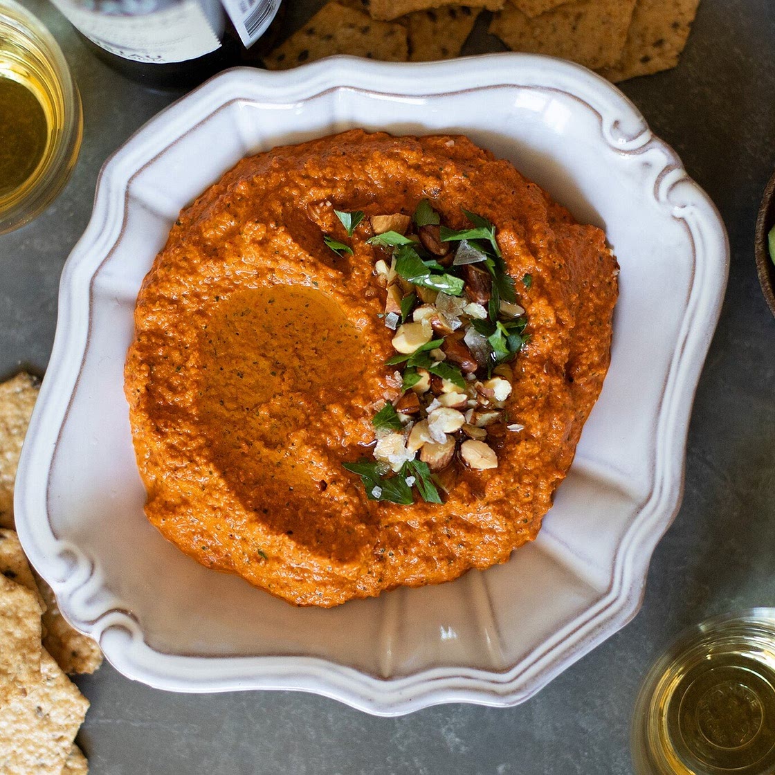 Roasted Red Pepper Romesco Dip Recipe