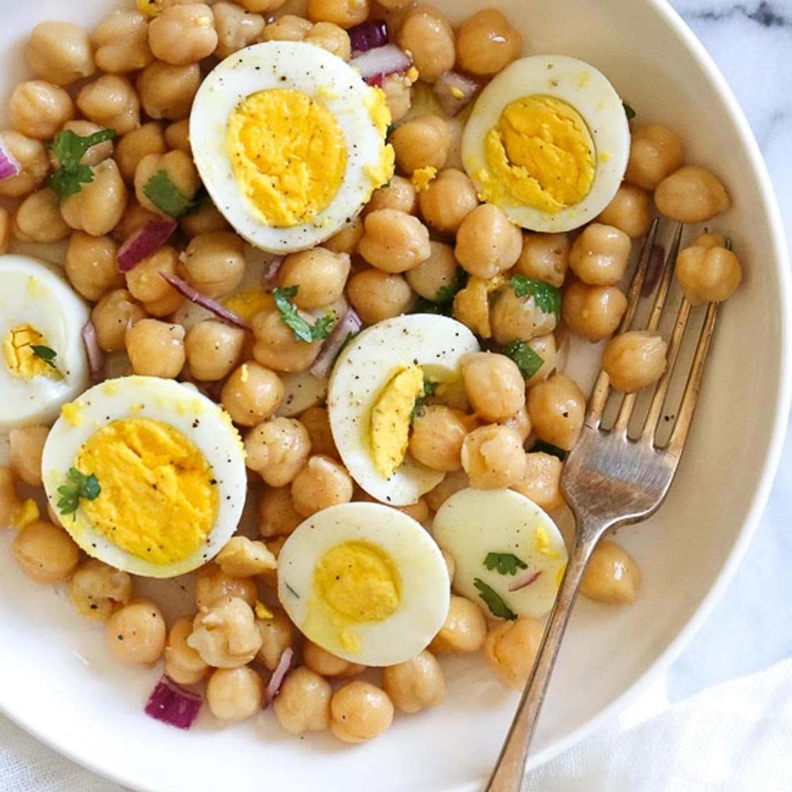 Chickpea Egg Salad