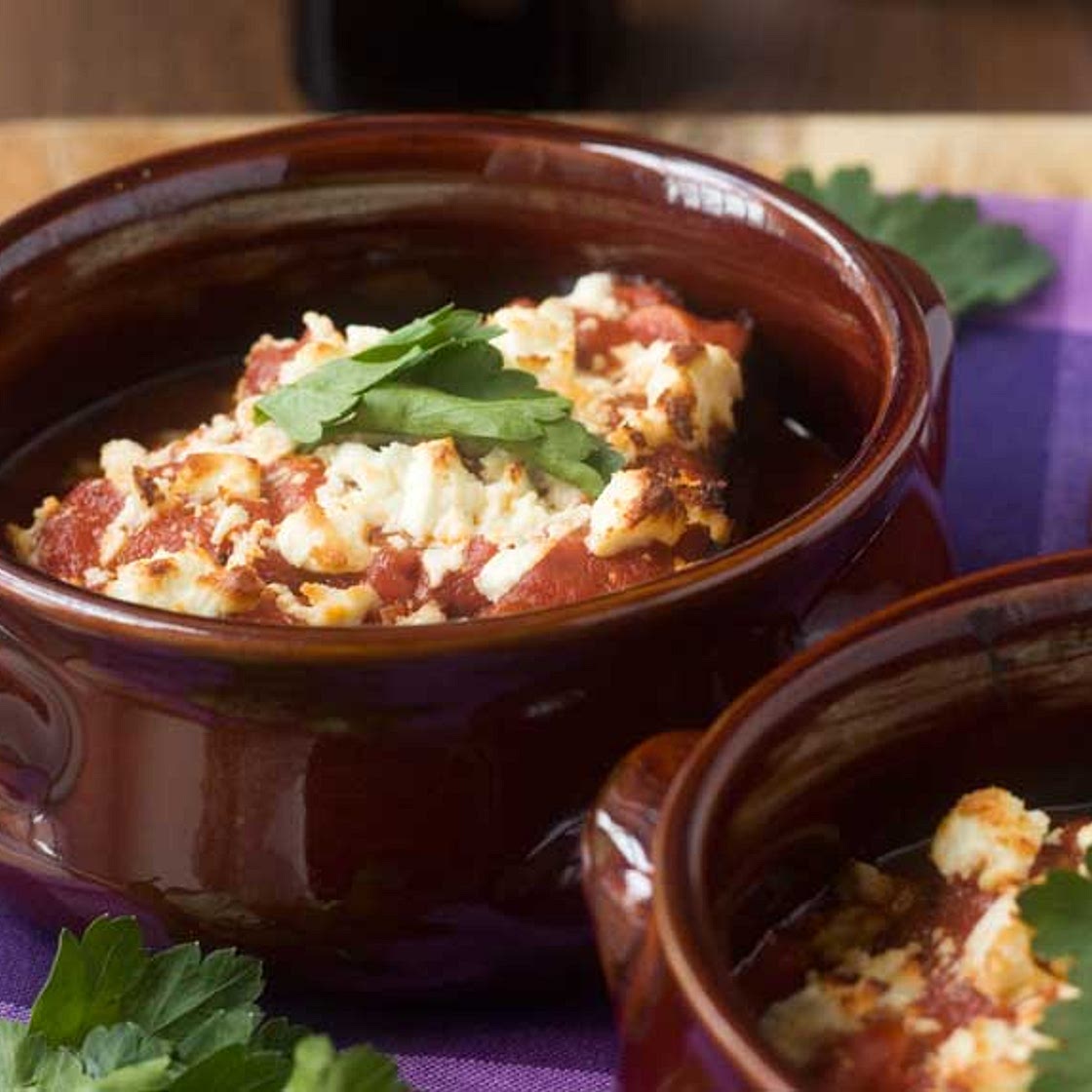 Our Favourite Greek Baked Eggplant With Tomato & Feta