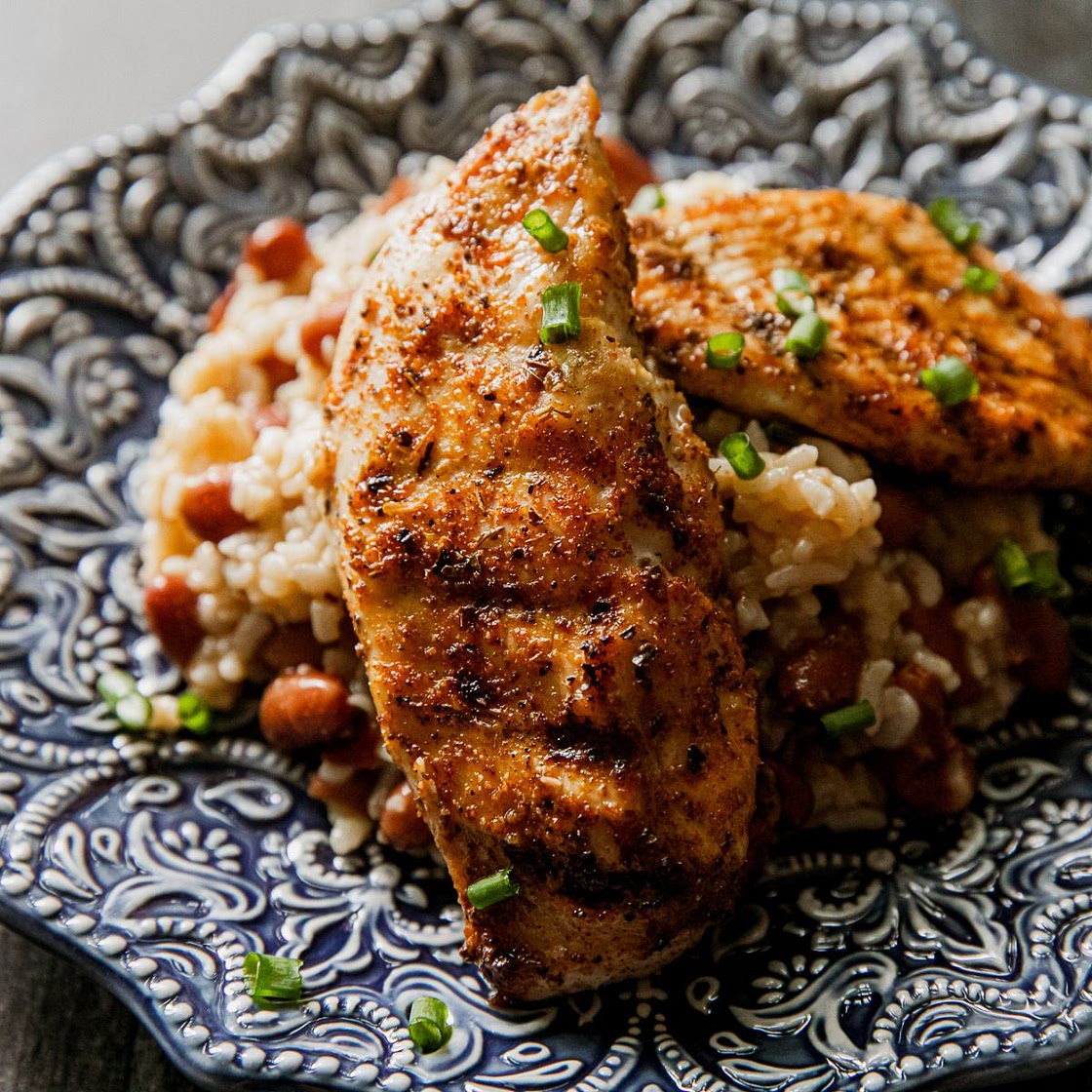 Grilled Blackened Chicken Breast