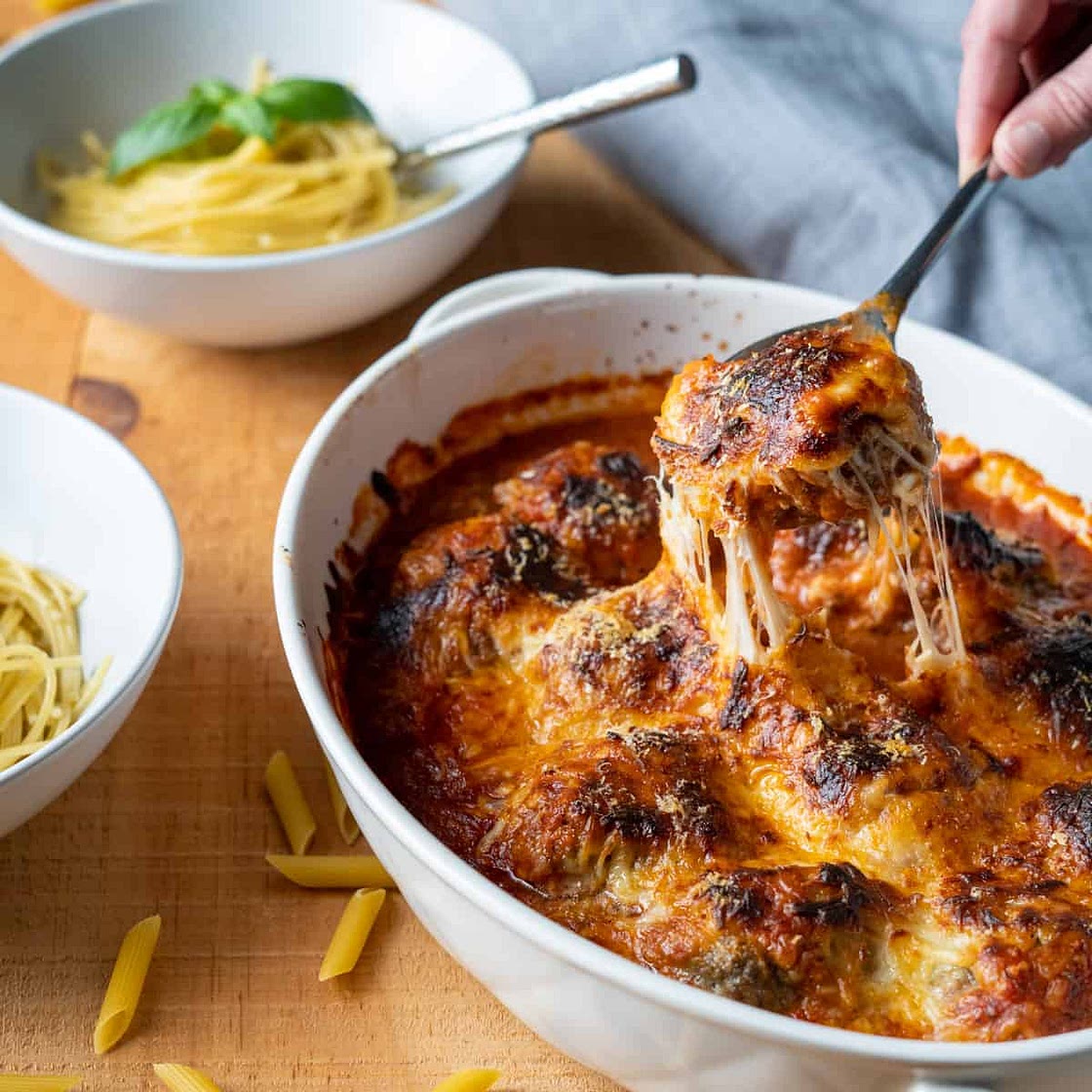 Baked Italian Meatballs