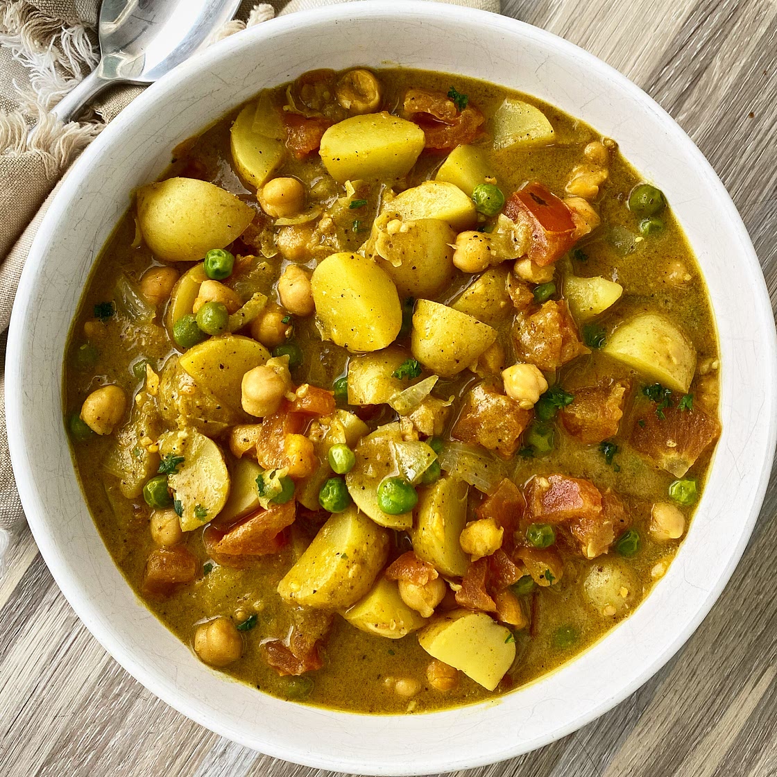 Crockpot Chickpea Potato Curry