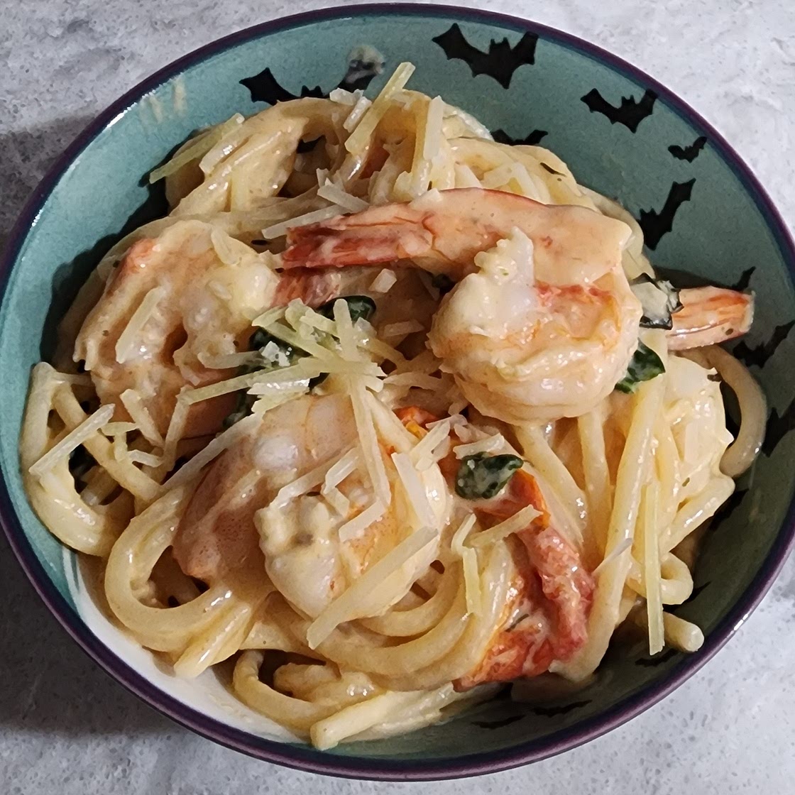 Creamy Tuscan Shrimp (Keto friendly)
