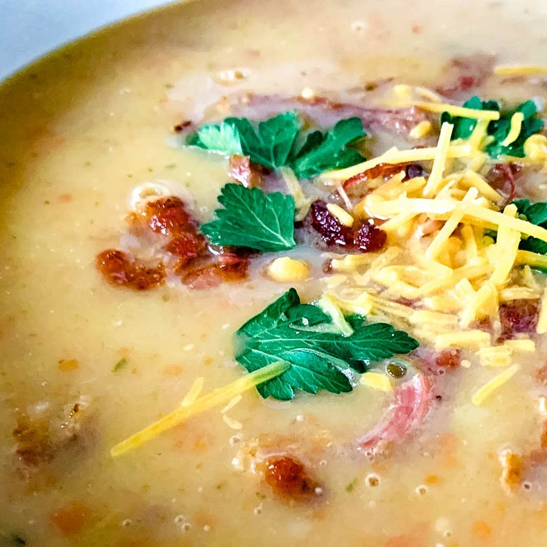 Creamy Plantation Potato and Ham Soup