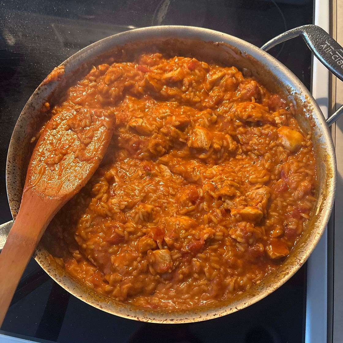 Cheesy Chicken Taco Rice