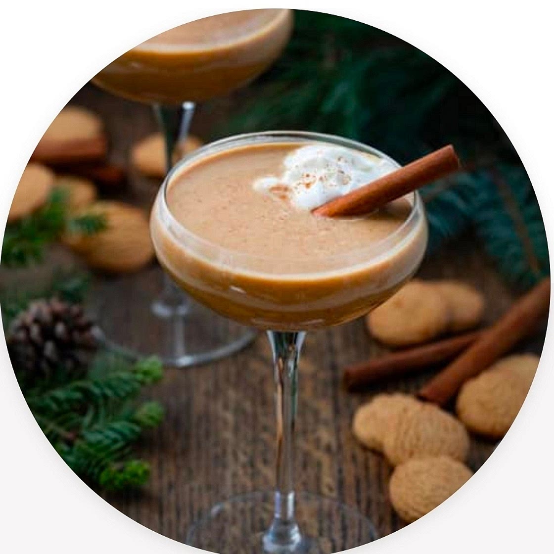 Easy gingerbread Martini