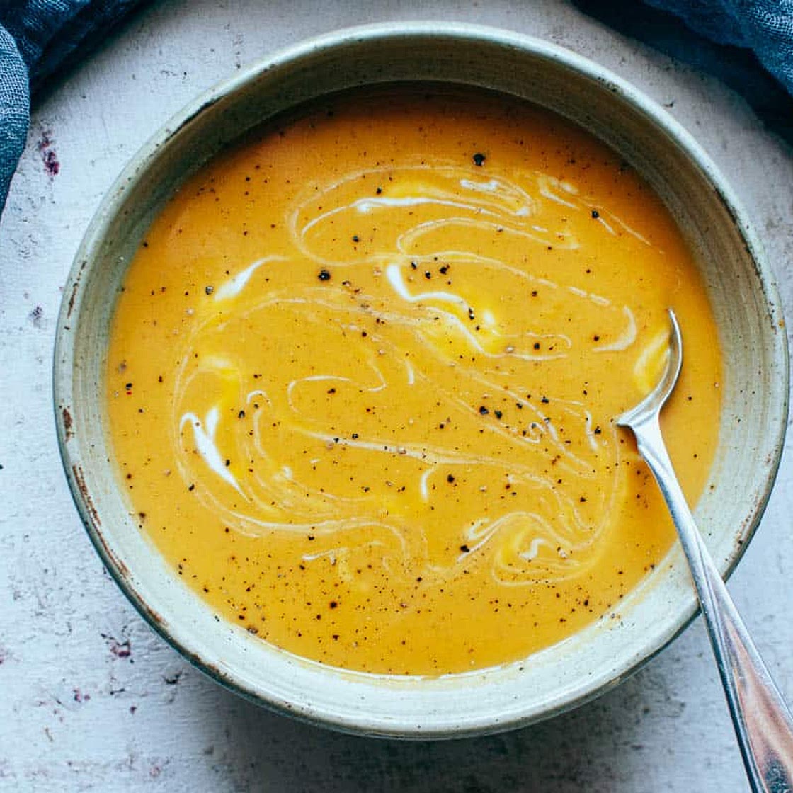 Sweet Potato Soup (Instant Pot + Stovetop)