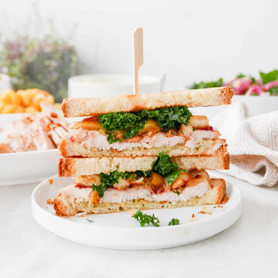 Best Leftover Thanksgiving Turkey Sandwich
