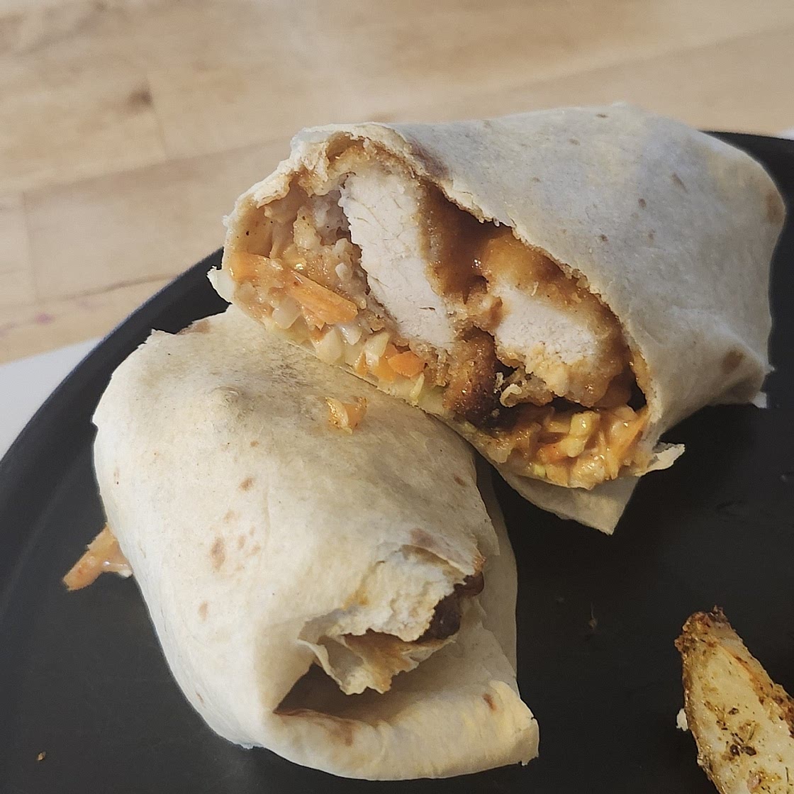 Sweet Chilli Crispy Chicken Wrap