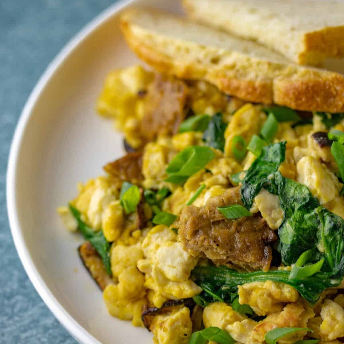 Silken Tofu Scramble