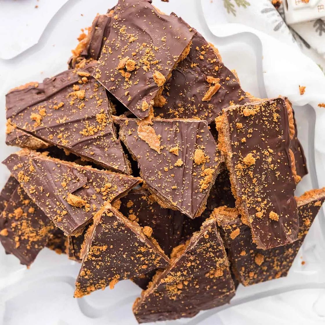 Biscoff Toffee Crack