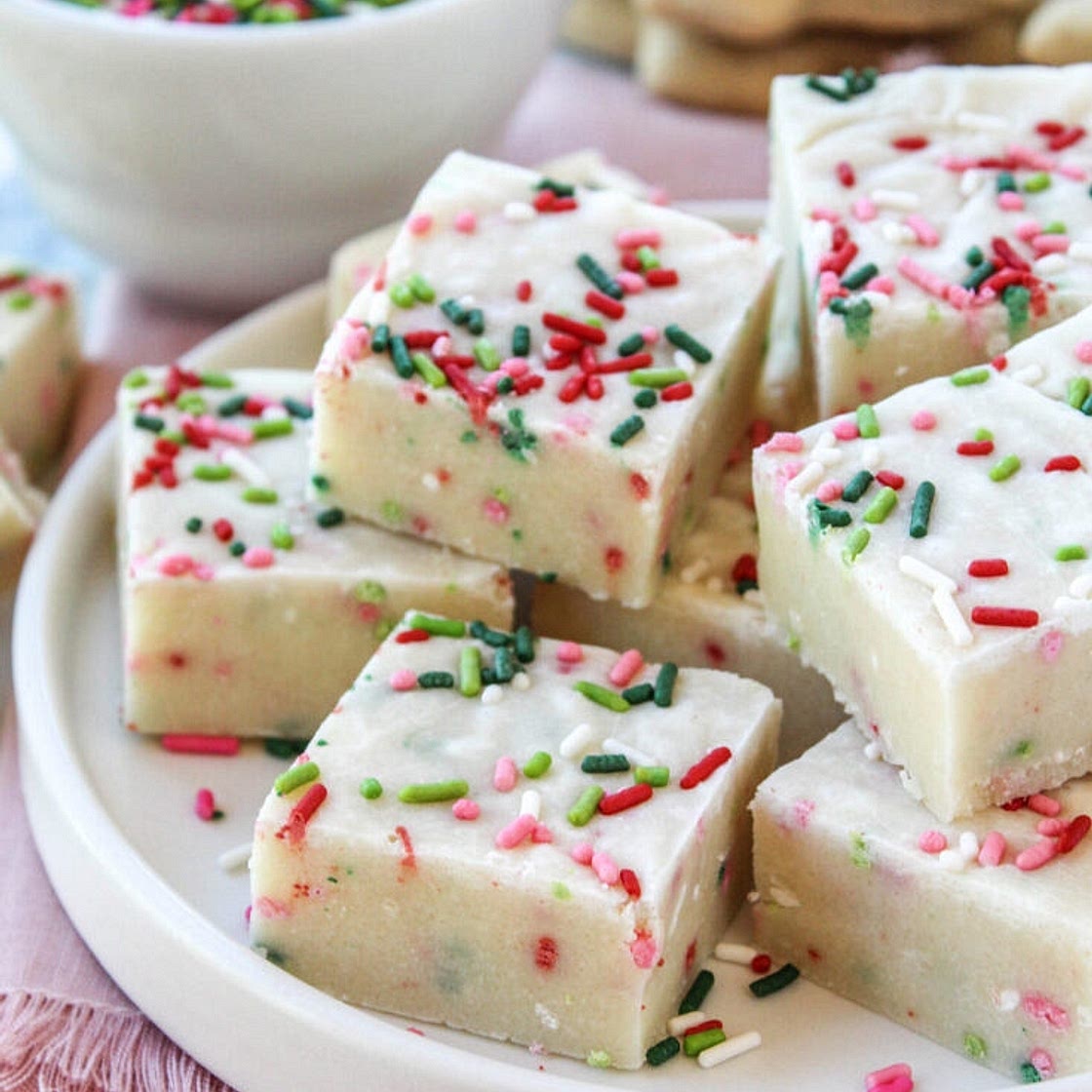 sugar cookie fudge
