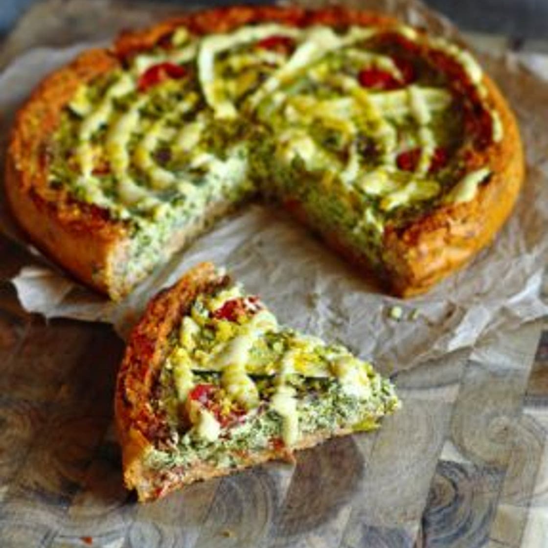 Deep Dish Pizza Quiche