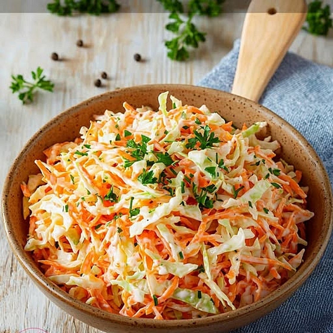 Coleslaw Maison Classique et Léger