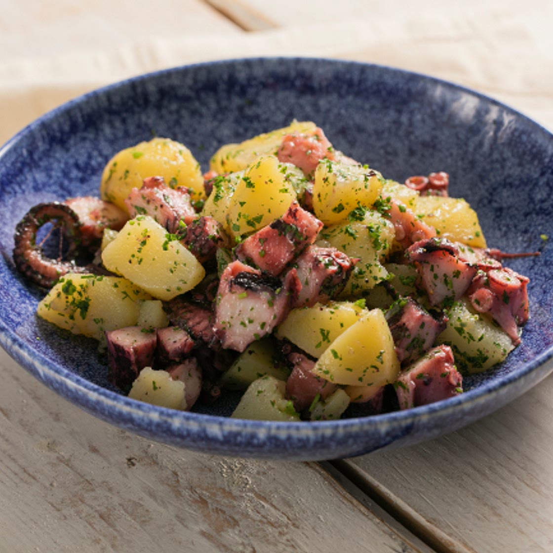 Insalata tiepida di polpo e patate
