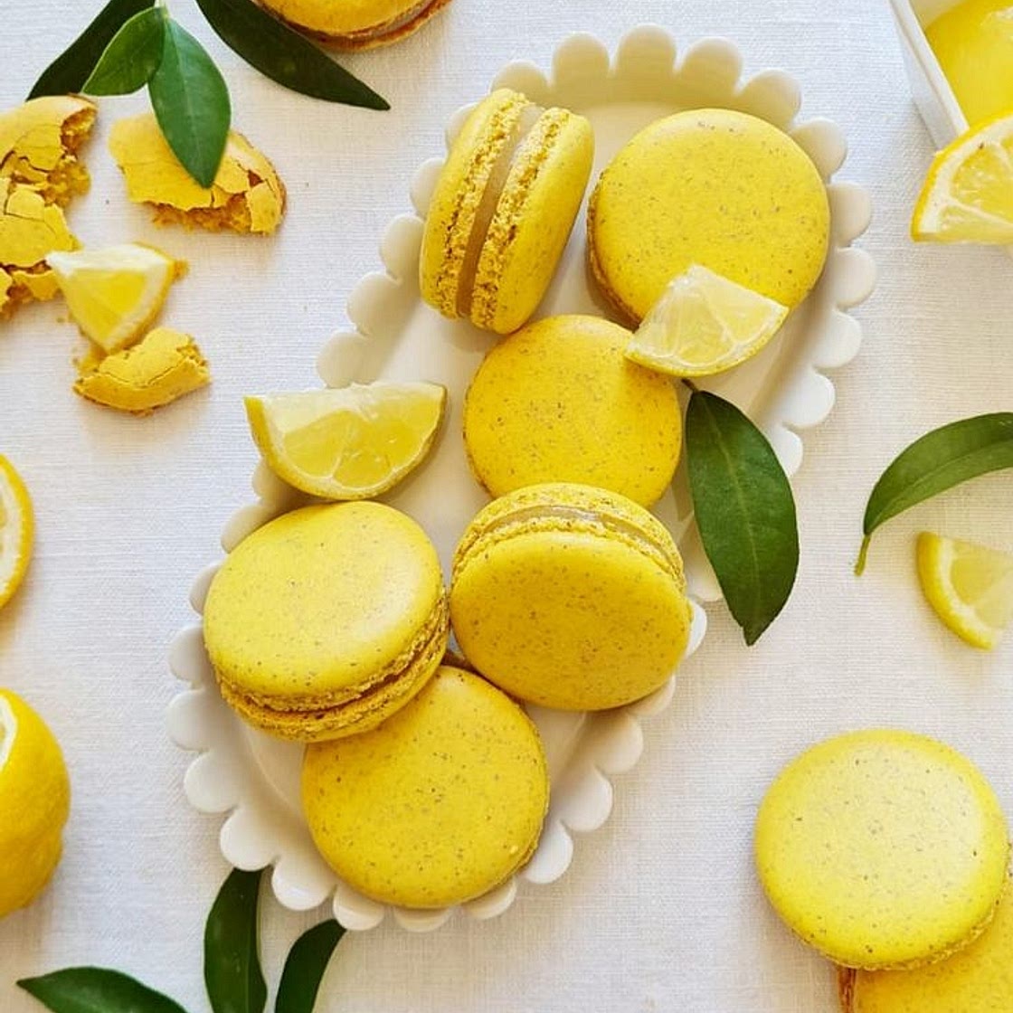 Macarons citron 🍋