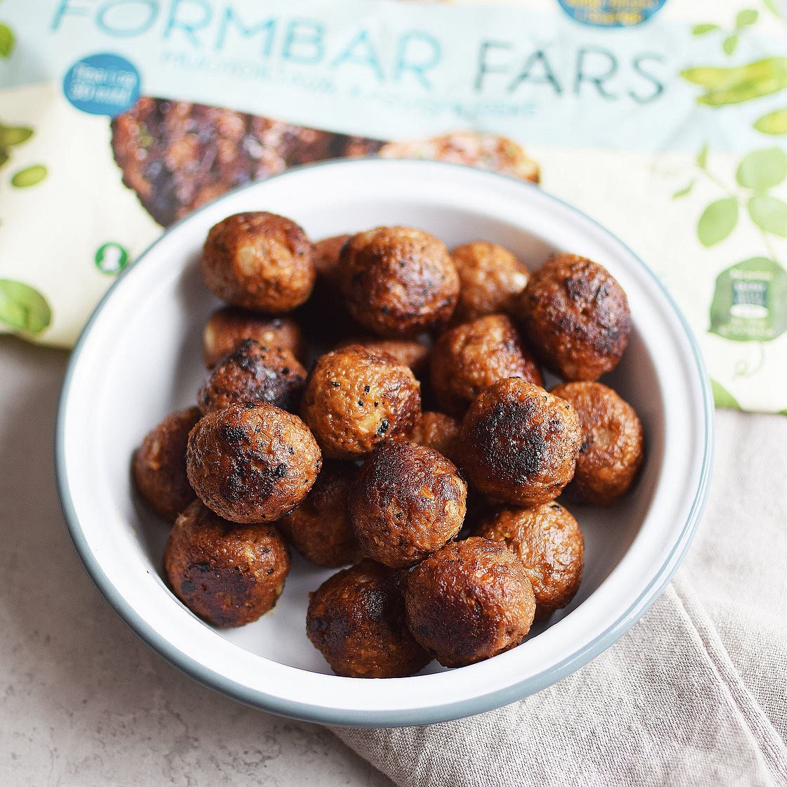 Vegan Swedish Meatballs