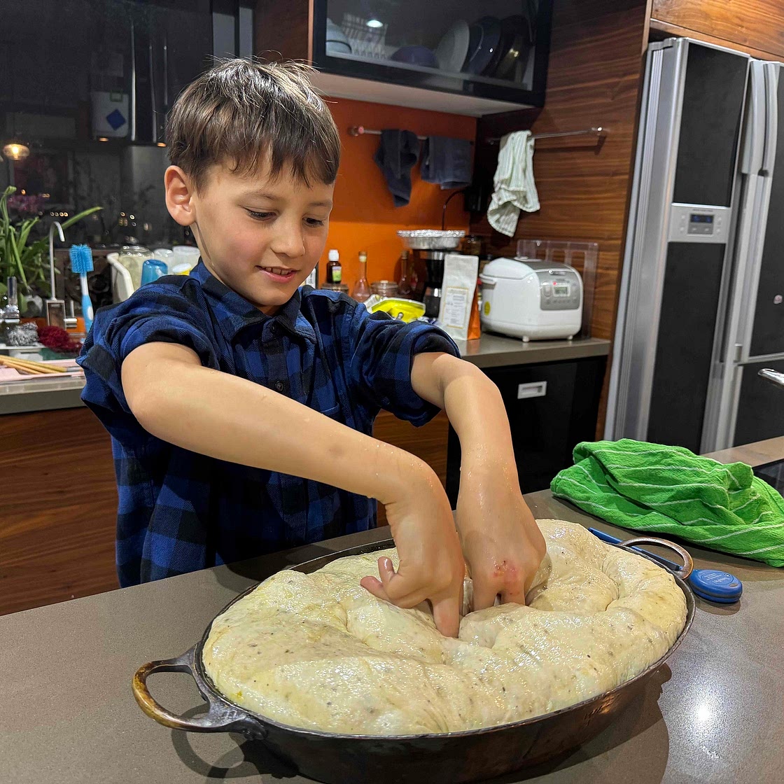 Mega Stuffed Focaccia 