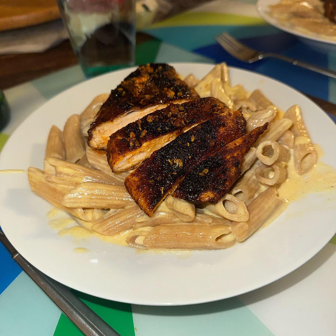 Cajun Chicken Alfredo