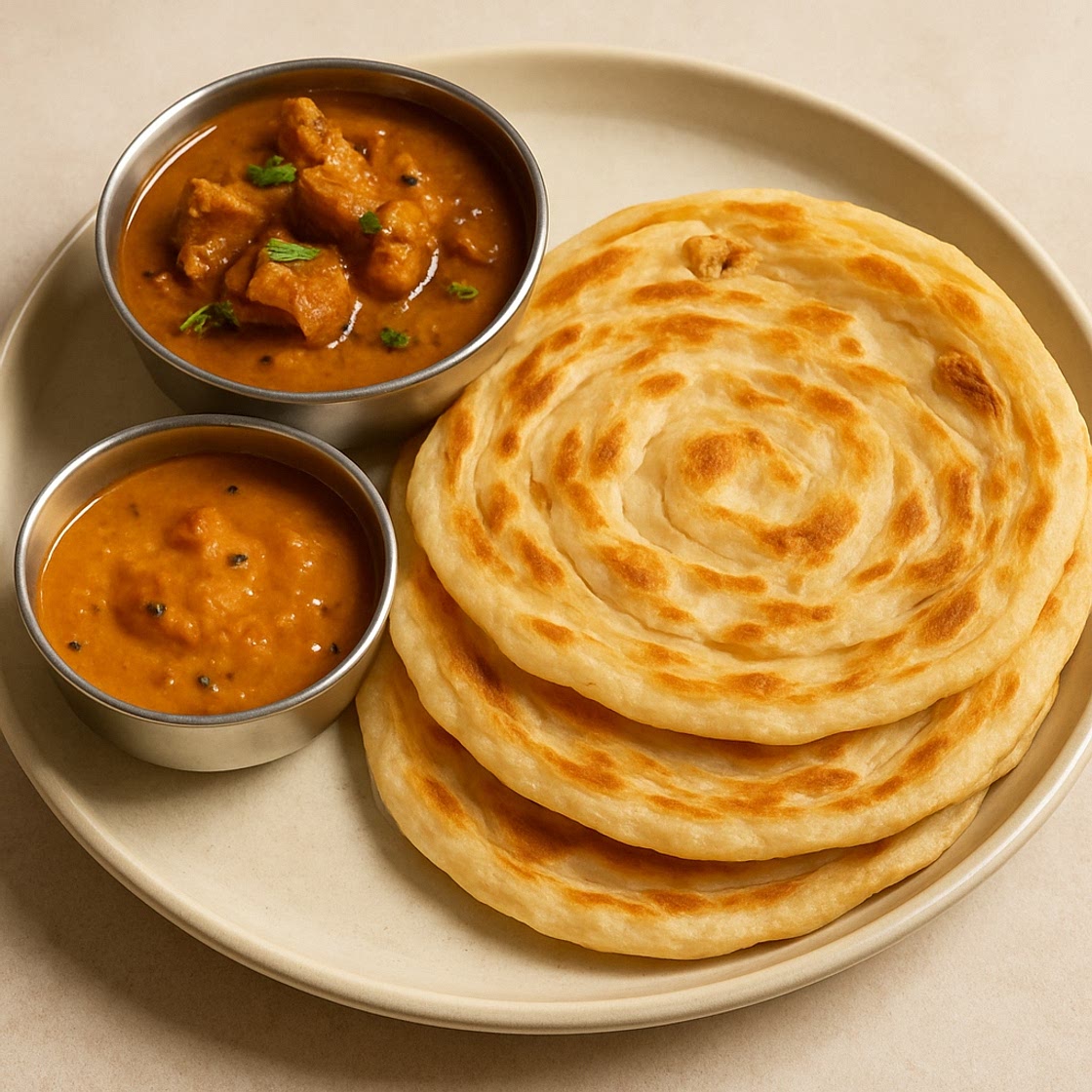 Parotta / Roti Tamoul