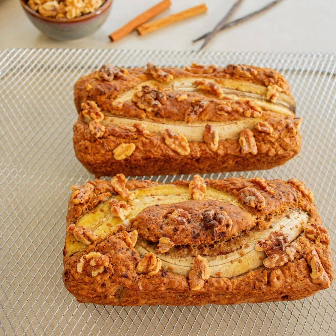 Vegan Banana Walnut Bread