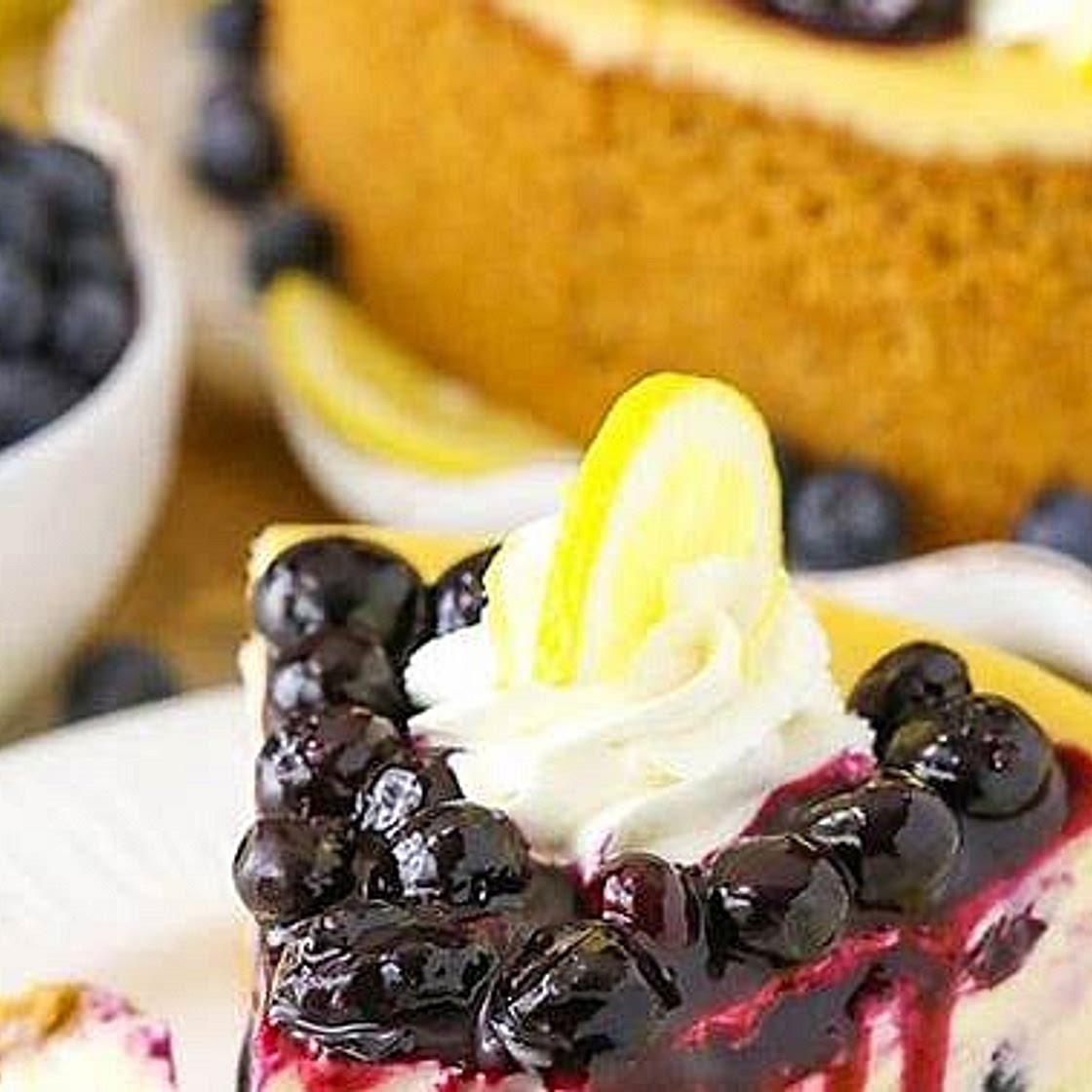 Lemon Blueberry Cheesecake