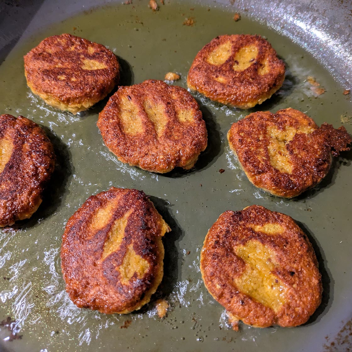 Red Lentil Fritters