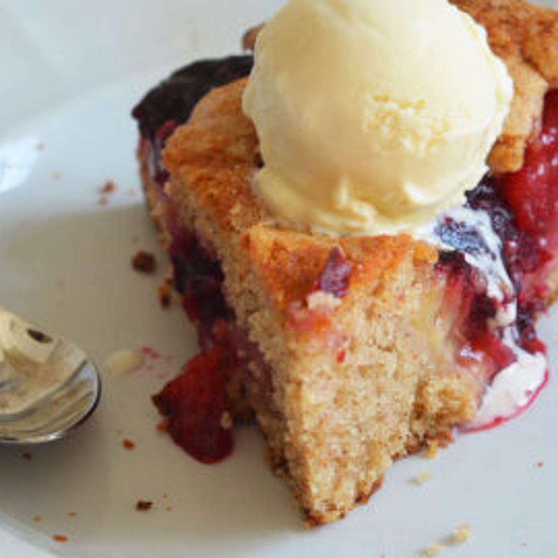 Late Summer Plum Cake