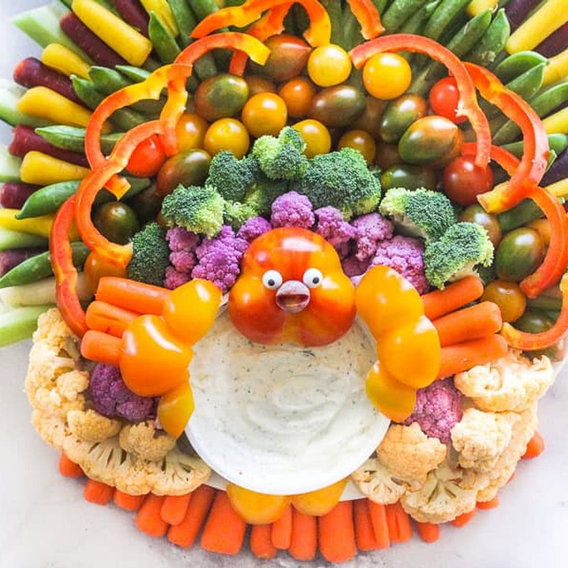 Turkey Veggie Tray