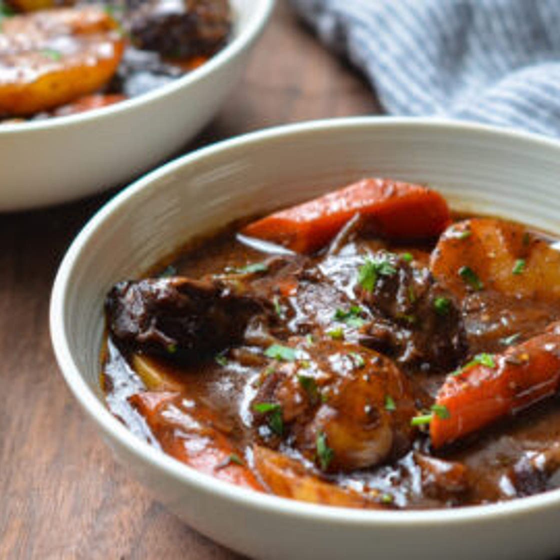 Beef Stew with Carrots & Potatoes