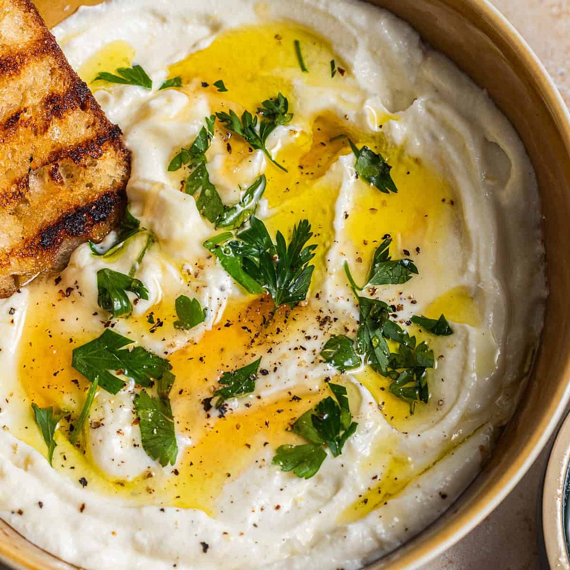 Creamy Whipped Ricotta with Honey