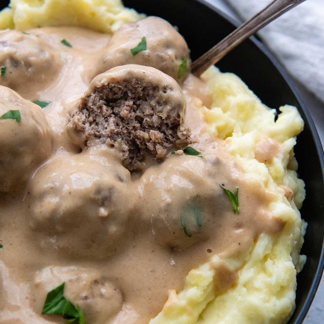 Easy Gluten-Free Swedish Meatballs (No Frying!)