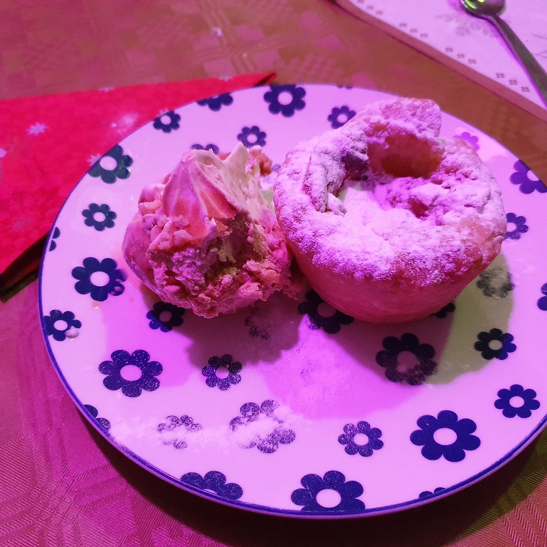 Custardtaartjes met abrikozen