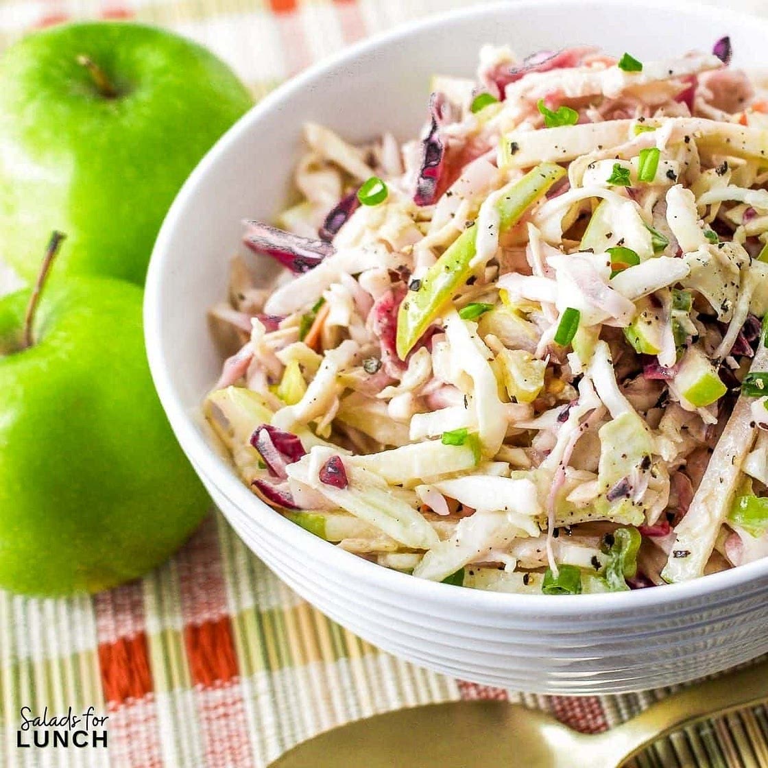 Apple Cabbage Coleslaw Recipe