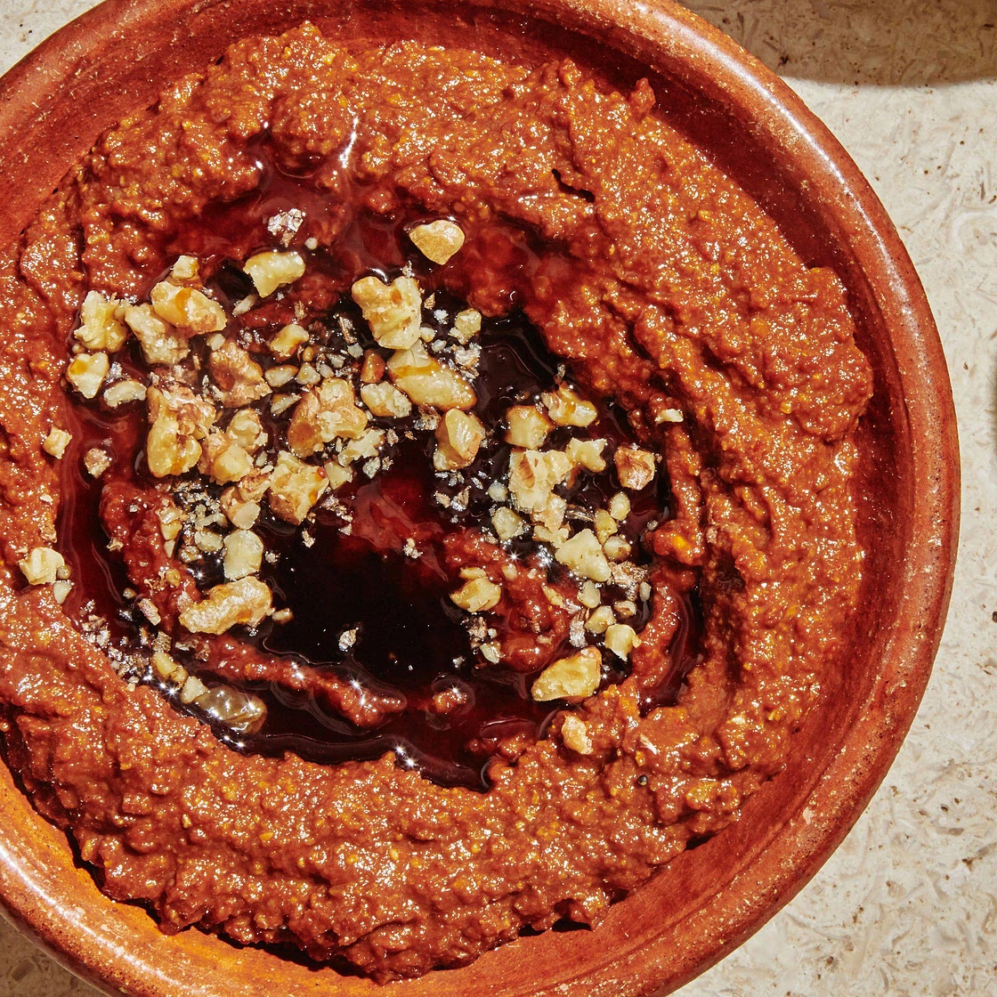 Muhammara (Red Pepper–Walnut Dip)