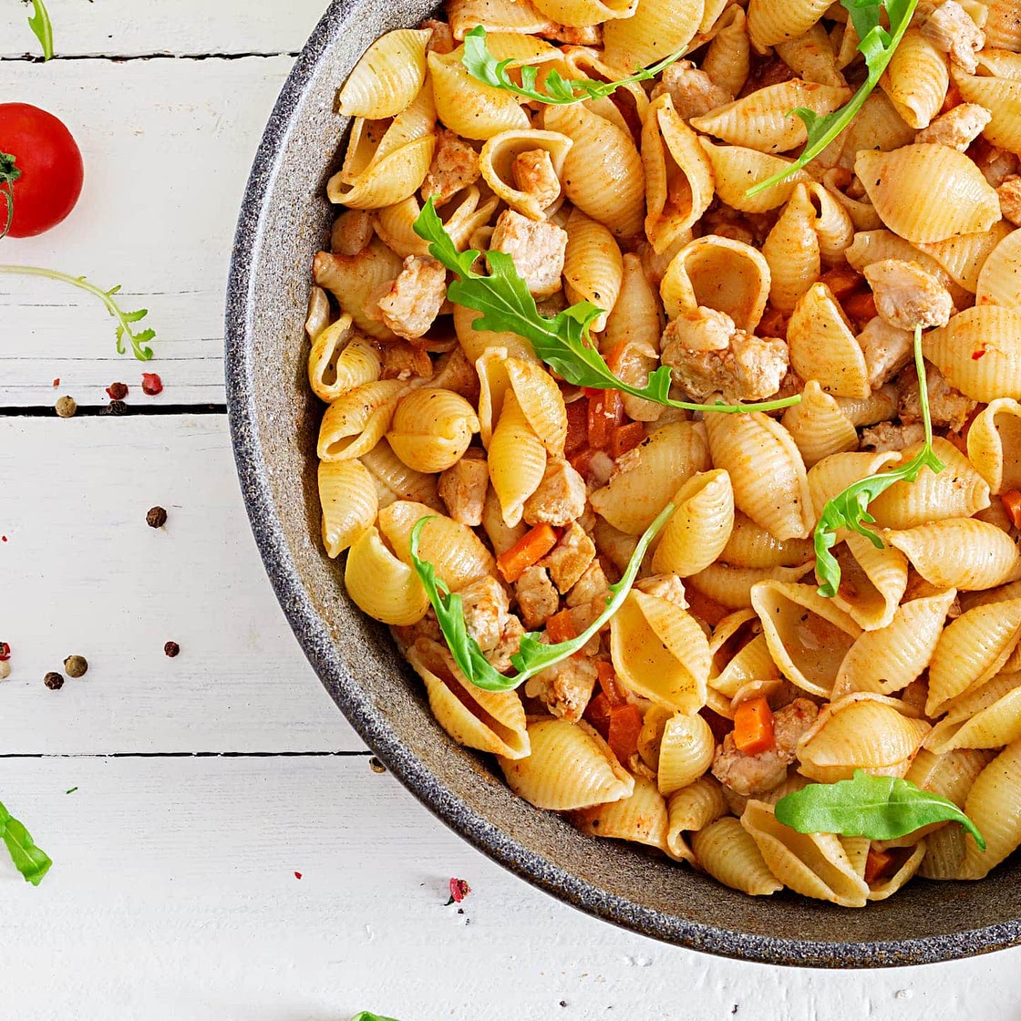 Conchitas Con Carne Recipe